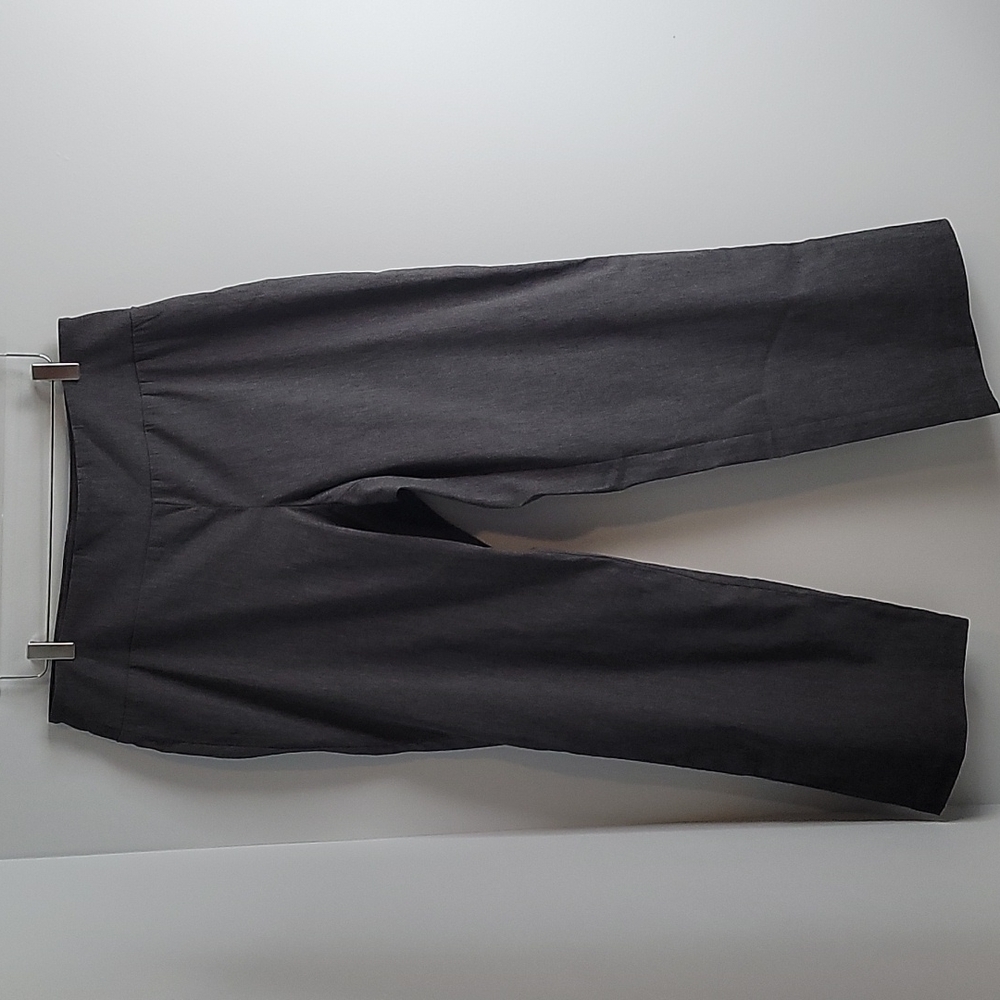 new 1X ALYX Gray Pull On dress pants trousers wide leg